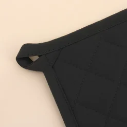 Set gant + manique unis 100% coton