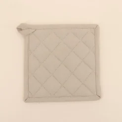 Set gant + manique unis 100% coton