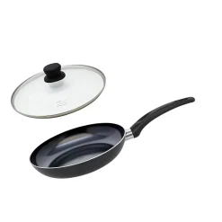 Set Poêle 28 cm céramique sans PFAS et couvercle Elo Prima Cucina