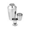 Set Shaker à cocktails en inox 400 ml et Doseur à alcool 2 cl et 4 cl Fackelmann Bar Concept
