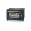 Severin Mini-Four 20 L, Inclus : Grille et Lèche frites, Minuteur 60 min, 1 500 W, Noir, TO 2067 - TO 2067