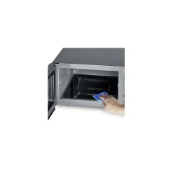 Severin MW 7762 Micro-ondes noir, acier inoxydable 800 W fonction grill