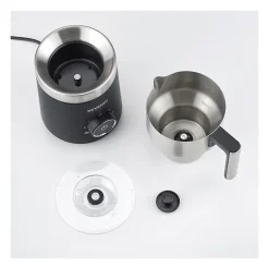 SEVERIN SM3586 Emulsionneur de lait / Chocolatiere Spuma 700, Mousse de lait onctueuse, Le lait ne brûle pas, Capacité : 700 ml