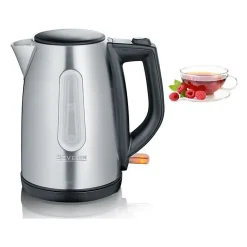 Severin WK3469 Bouilloire electrique 1 L 2200 W inox arret auto 360 degres
