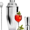 Shaker à Cocktail Boston 750 ml Kit 3 Pièces