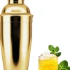Shaker à Martini en Acier Inoxydable Doré