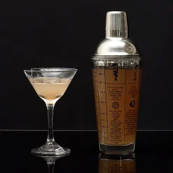 Shaker en verre 45 cl avec recettes Lounge