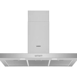 SIEMENS Hotte décorative 90 cm 619 m3/h inox - LC96BBC50