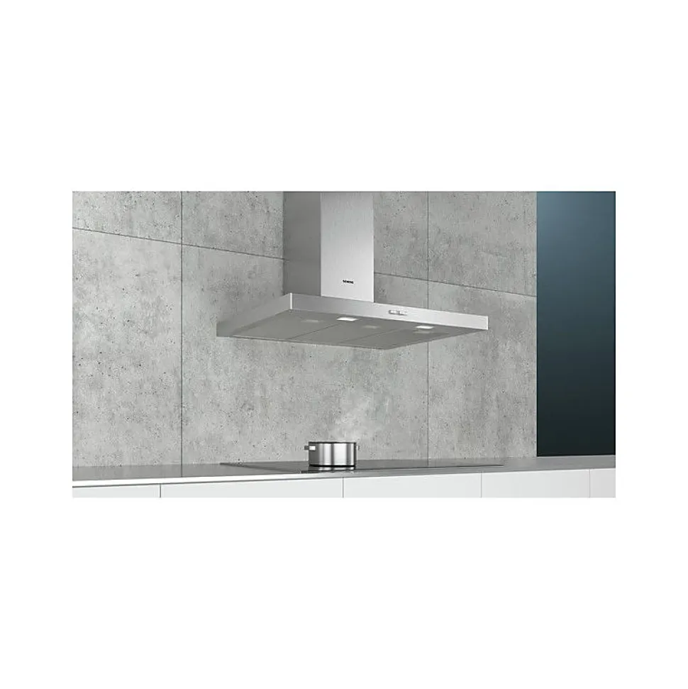 SIEMENS Hotte décorative 90 cm 619 m3/h inox - LC96BBC50