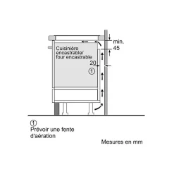 Siemens iQ100 EU611BEB5H plaque Noir Intégré 60 cm Céramique 4 zone(s)