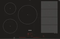 SIEMENS Table induction 80 cm 5 foyers EX851LVC1F