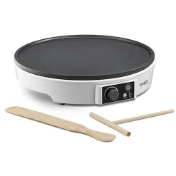 Simeo Crêpière 30cm 1000w blanc - cre245