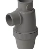 Siphon de lavabo à coller entrée verticale - YFC SIPHON DE PARCOUR VERTICALE D.32