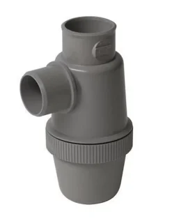 Siphon de lavabo à coller entrée verticale - YFC SIPHON DE PARCOUR VERTICALE D.32