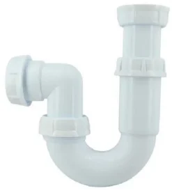 Siphon tube articulé pour évier - Diamètre 40 mm - Réglable et Orientable