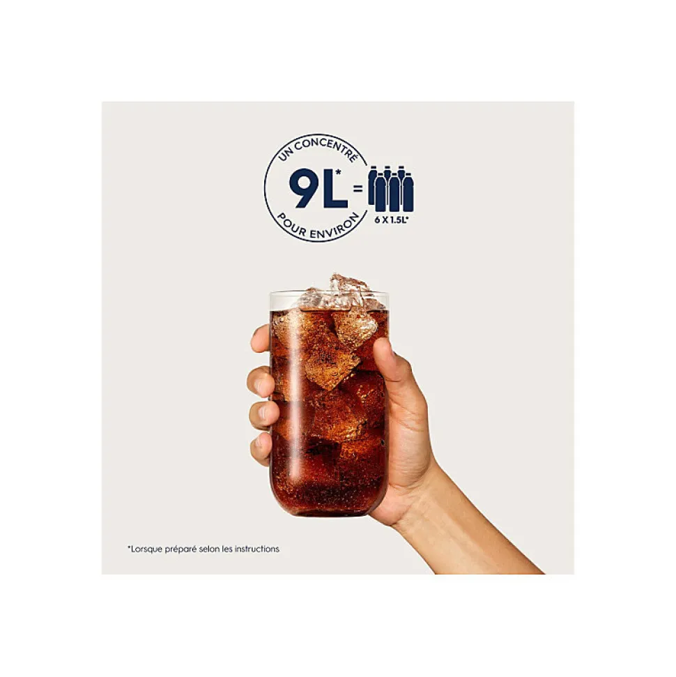 Sirop et concentré Sodastream Concentre COLA SANS SUCRES 440 ML 1524207330