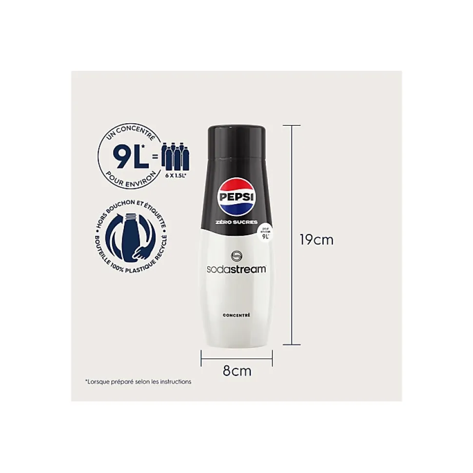 Sirop et concentré Sodastream Sirop Concentré Pepsi MAX