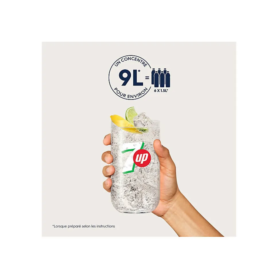 Sirop et concentré Sodastream Sirop Concentré 7up Free
