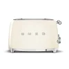 SMEG Grille Pain 4 tranches Années 50 - 2000W Bleu TSF03PBEU