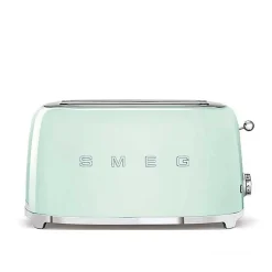 Smeg Grille-pains 2 fentes 1500w vert d'eau - tsf02pgeu