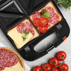 SM60SP Plaques pour gaufrier WM60 SWM60 Plaque grill toast interchangeables antiadhésives Duronic