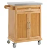 SoBuy FKW13-N Desserte roulante pour cuisine, chariot de service avec rangement, meuble pratique