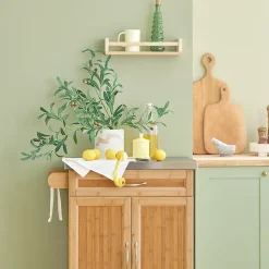 SoBuy FKW13-N Desserte roulante pour cuisine, chariot de service avec rangement, meuble pratique