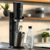 SodaStream Soda Maker Crystal 3 0 Promopack QC black Schwarz incl 3 Glasbottles (1016413490)