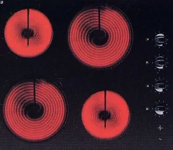 SOGELUX Table de cuisson vitrocéramique PV139 noire