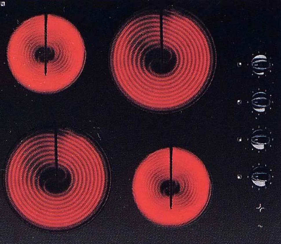 SOGELUX Table de cuisson vitrocéramique PV139 noire