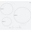 SOGELUX Table de cuisson 3 foyers induction PSI397B blanc