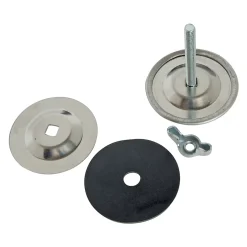 Somatherm For You - Cache trou chromé - diam 45mm