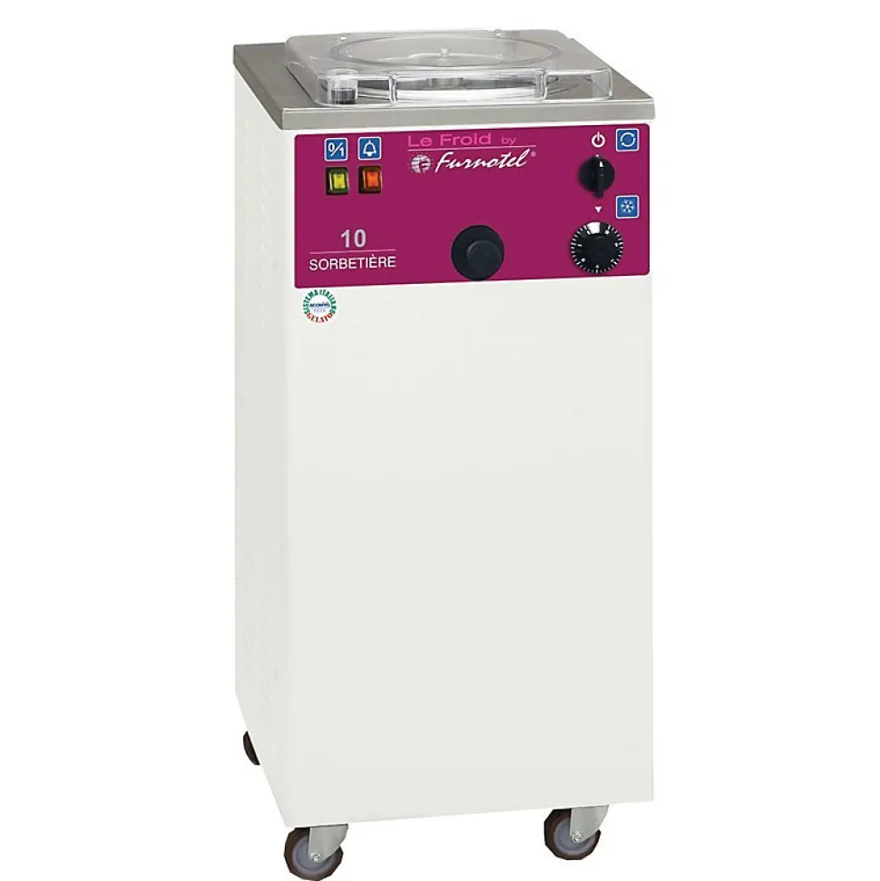 Sorbetière à extraction manuelle - 10 litres / heure - Série gel - Furnotel