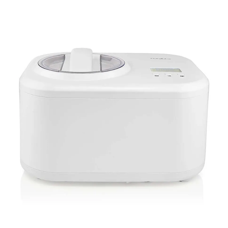 Sorbetière 1L compresseur intégré Blanc NEDIS