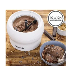 Sorbetière 1.5l 15w rouge Magimix 11669 le glacier