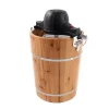 Sorbetière électrique GIVRETO en bois 5.5 L