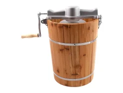 Sorbetière électrique GIVRETO en bois 5.5 L