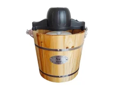 Sorbetière électrique GIVRETO en bois 3.5 L