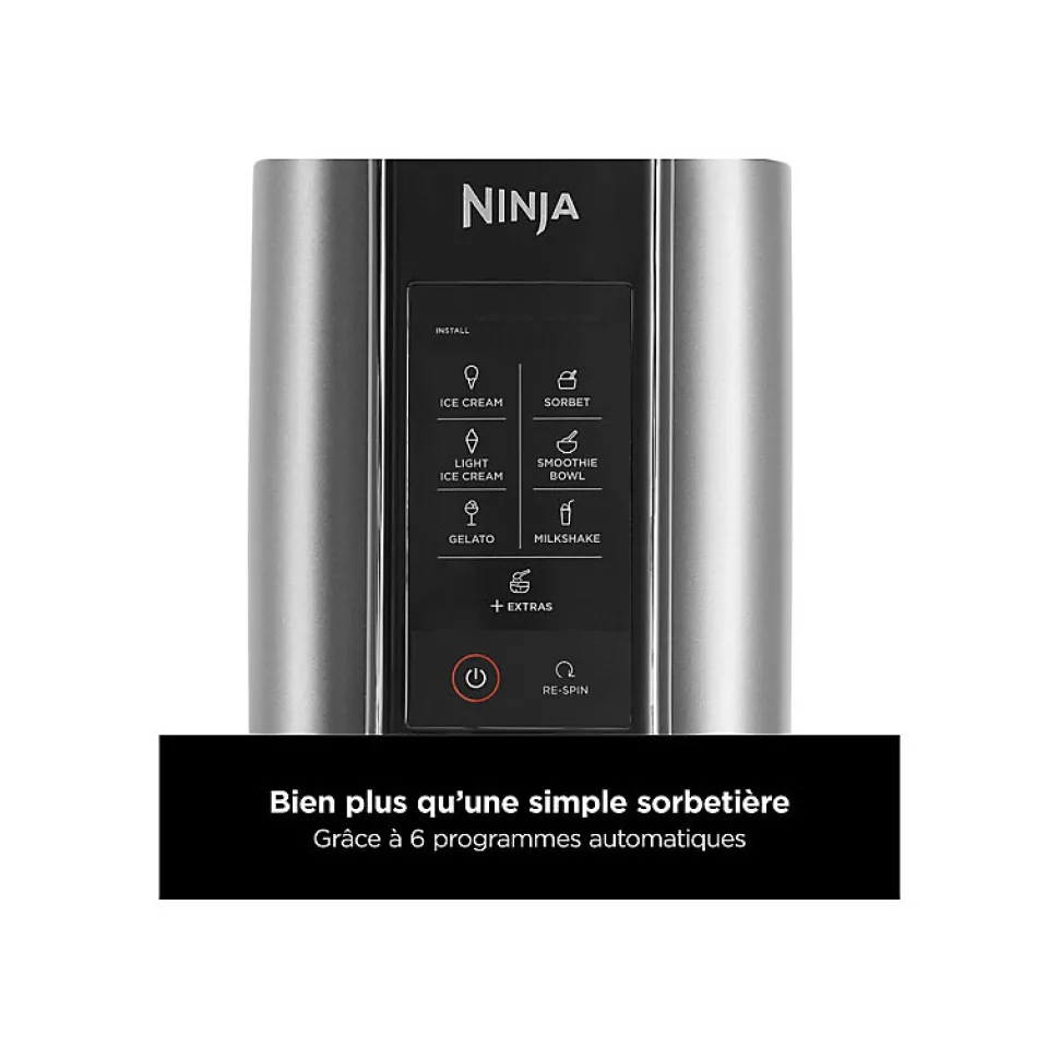 Sorbetière 473ml 800w noir/argent Ninja NC300EU