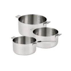 Série de 3 casseroles inox 16/18/20cm Beka 101210 r'Évolution