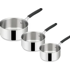 Série de 3 casseroles inox 16/18/20cm Lagostina 12896600003 tempra inox