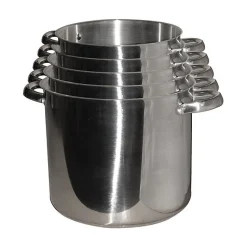 Série de 5 traiteurs inox 24/26/28/30/32cm Baumalu 342685