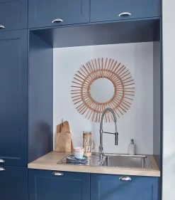 Structure pour colonne électroménager GoodHome Caraway Blanc H. 201 cm x l. 60 cm