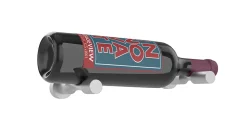 Support à bouteille Vino Pins tiges pour 1 bouteille Aluminium usiné avec collet