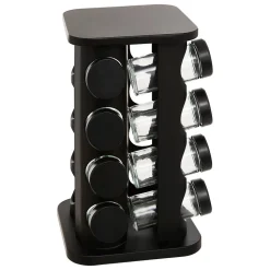 Support à épices 16 emplacements noir - Noir- 5five