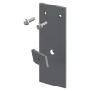 Support de fixation droit pour joue de rail gris Caraway Innovo GoodHome vendu par 2