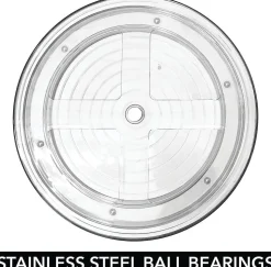 Support pivotant en plastique durable, parfait pour les réfrigérateurs, les armoires, les tables de cuisine, etc