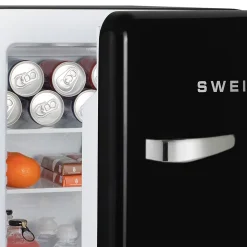 Sweiss WEISS9 - Mini bar vintage 31L noir