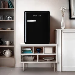 Sweiss WEISS9 - Mini bar vintage 31L noir