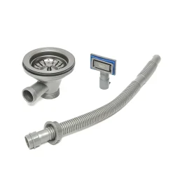 Swiss Aqua Technologies Timeless Évier de cuisine encastrable inox 304, 1 bac, 55x45x21 cm, Gun Metal brossé PVD